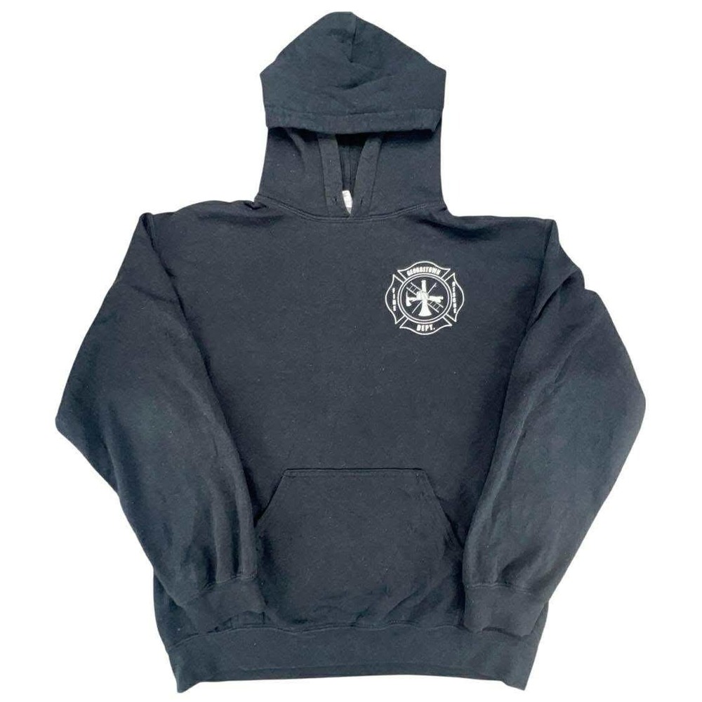 Georgetown Fire Department‎ Hoodie American Flag Axe Pullover Sweatshirt